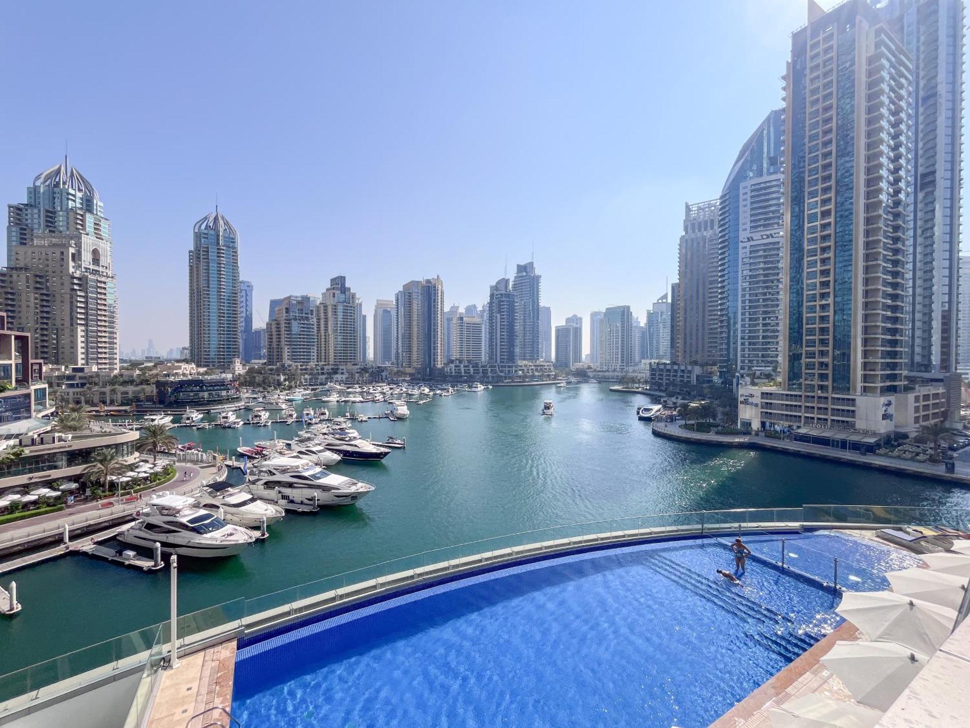 Luxury 2br In Cayan Tower With Sea, Marina & Eye View دبي