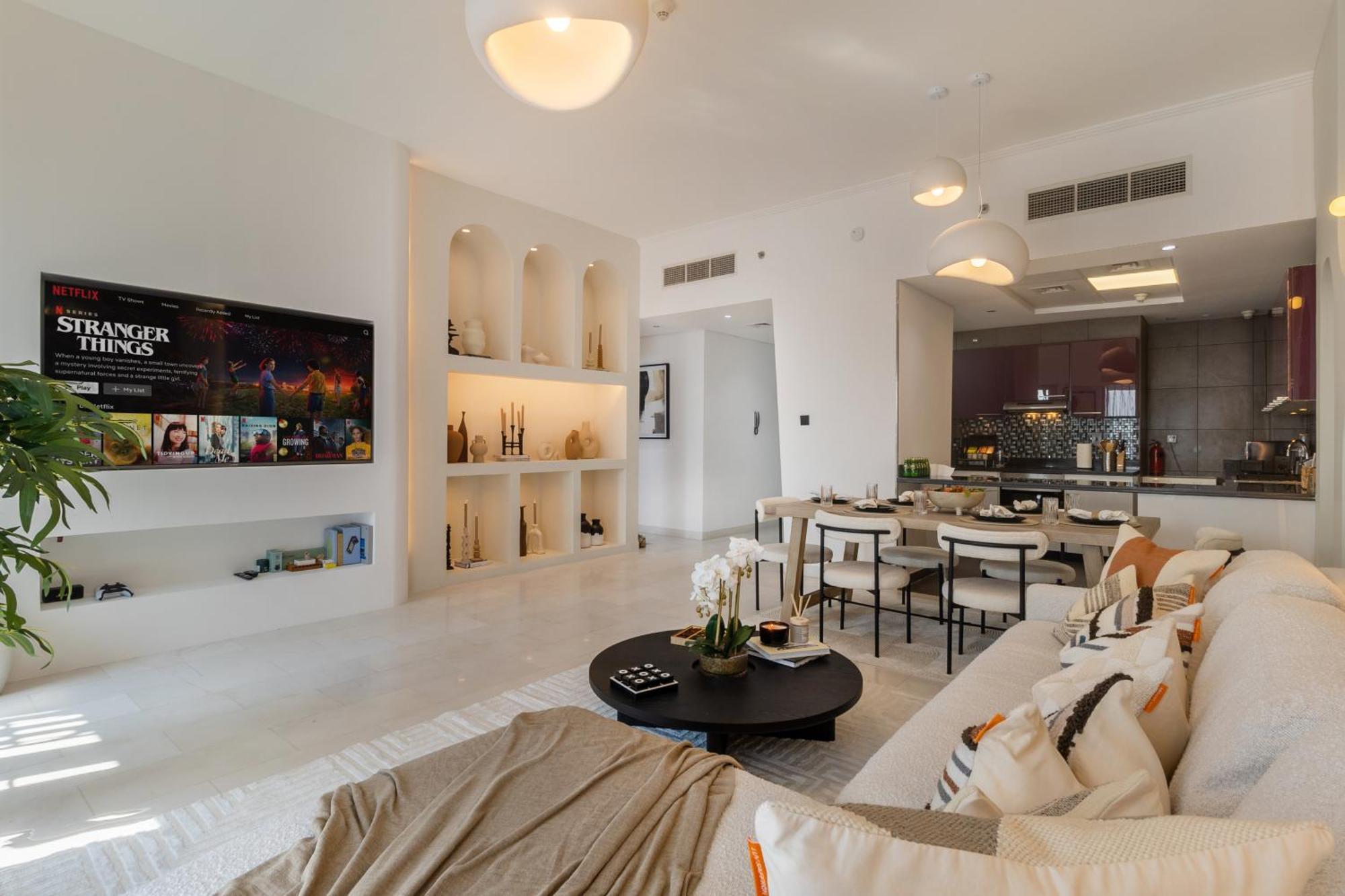 Luxury 2br In Cayan Tower With Sea, Marina & Eye View دبي