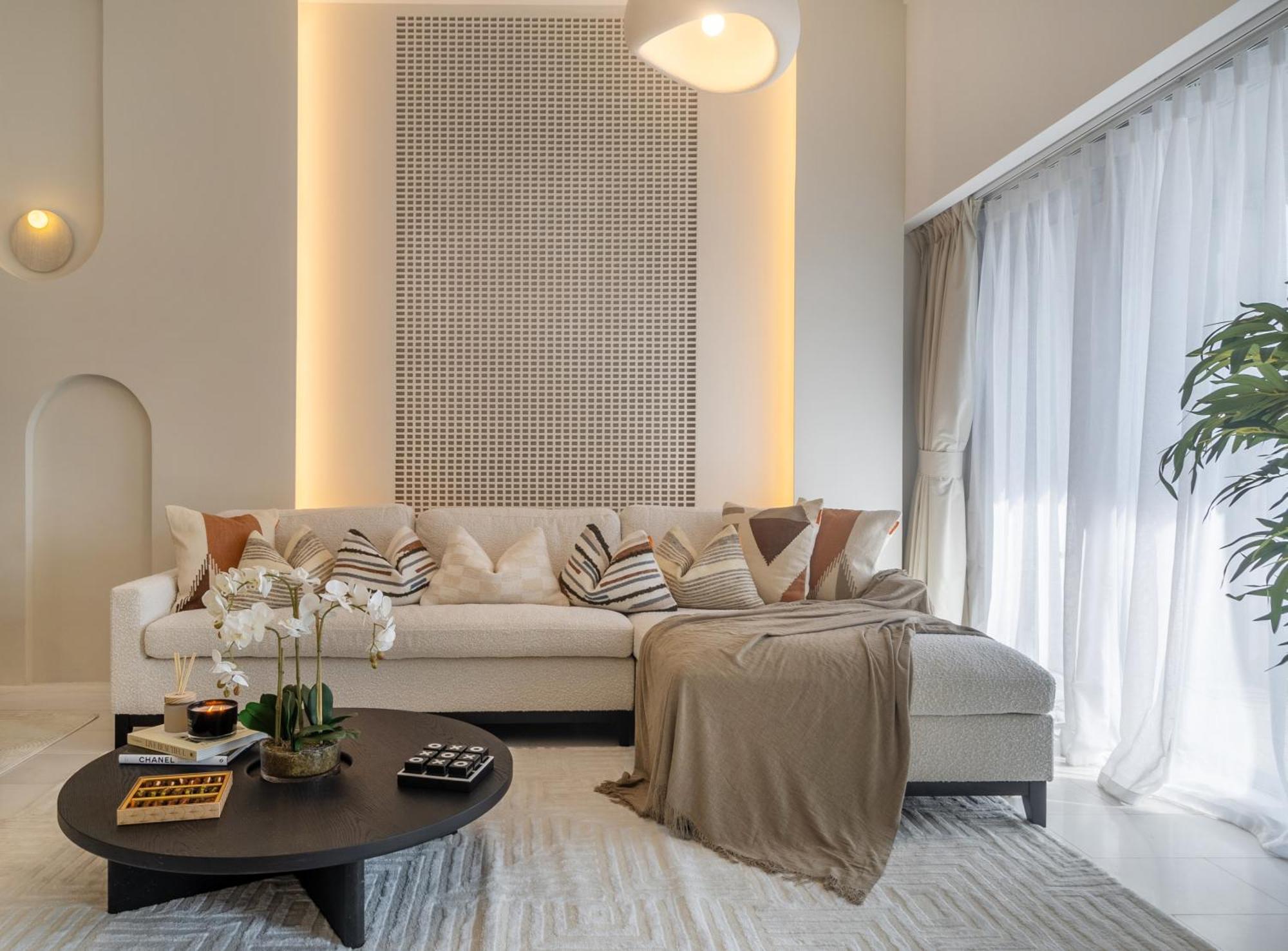 شقة Luxury 2br In Cayan Tower With Sea, Marina & Eye View